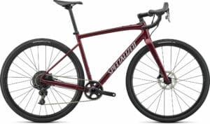 Specialized Diverge Comp E5 Satin Maroon/Light Silver/Chrome/Clean 2022 28"; Diam...