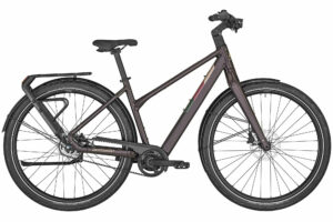 Bergamont E-Vitess Expert Lady shiny cassis red 2023 28"; 360 Wh Trapez