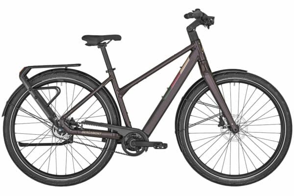 Bergamont E-Vitess Expert Lady shiny cassis red 2023 28"; 360 Wh Trapez
