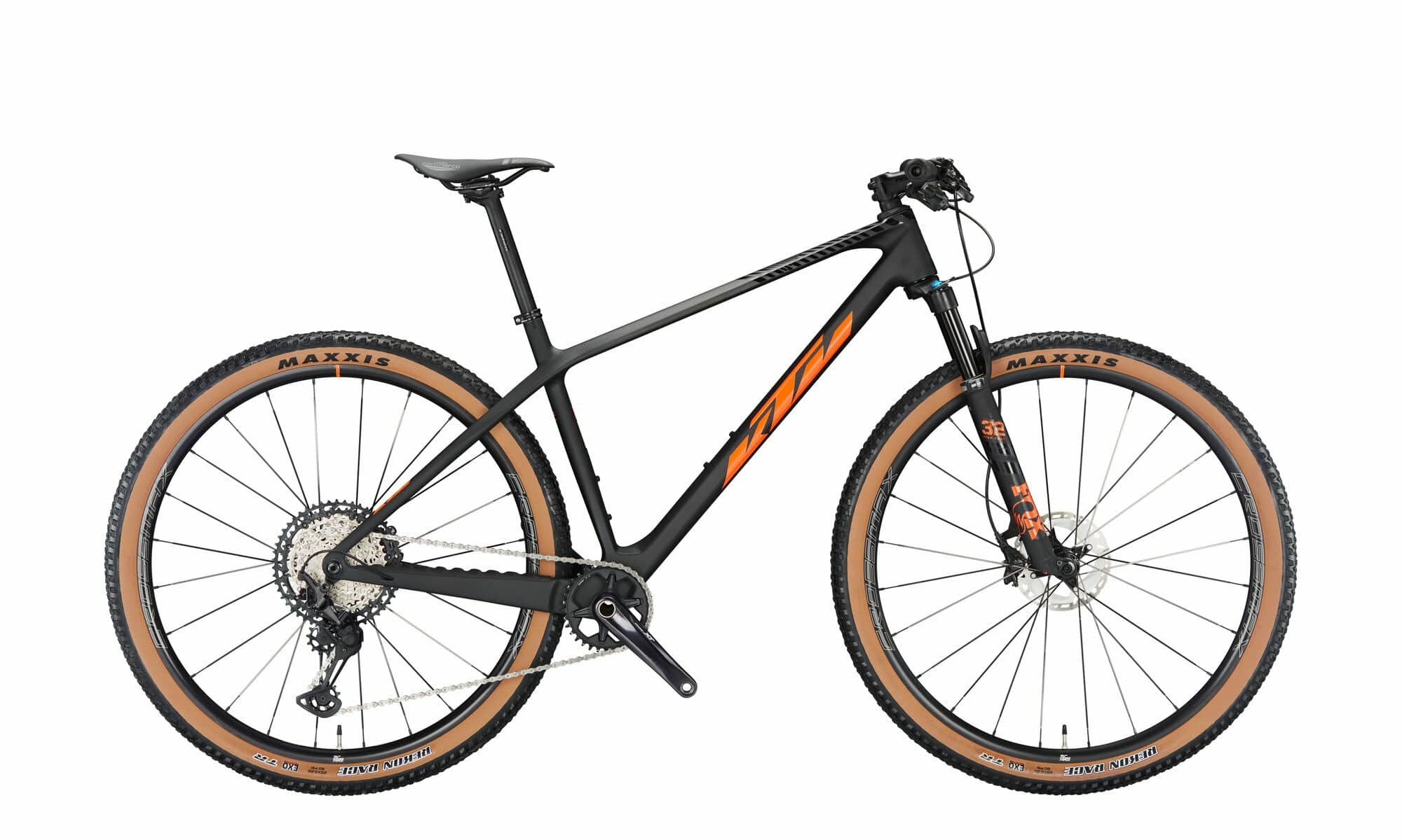 KTM MYROON MASTER carbon matt (orange+black glossy) 2023 29"; Diamant