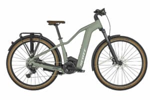 Scott Axis eRIDE 10 Lady Highland Green 2023 29"; 750 Wh Trapez