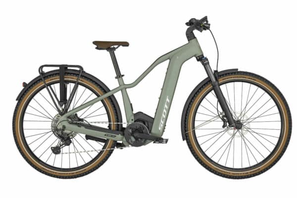 Scott Axis eRIDE 10 Lady Highland Green 2023 29"; 750 Wh Trapez