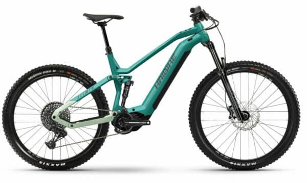 Haibike AllMtn 2 gloss aqua/green/black 2023 29";/27