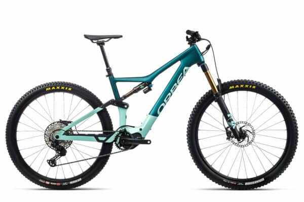 Orbea RISE M10 Ice Green (Gloss)-Ocean (Matte) 2022 29"; 360 Wh Diamant