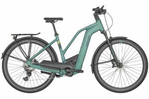 Bergamont E-Horizon Premium SUV Lady matt flaky turquoise 2023 28"; 750 Wh Trapez