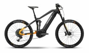 Haibike ALLTRAIL 6 matte-gloss black/mango 2022 27