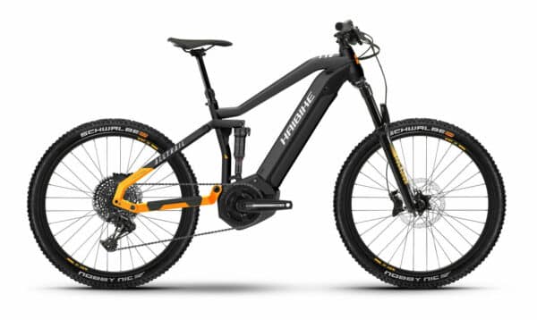 Haibike ALLTRAIL 6 matte-gloss black/mango 2022 27