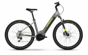 Haibike Trekking 6 Cross gloss grey/neon 2022 27