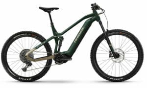 Haibike AllMtn 7 matte gloss green/caramel/black 2023 29";/27