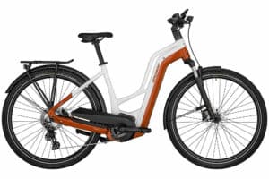 Bergamont E-Horizon Edition LTD Amsterdam shiny white/orange 2023 28"; 750 Wh Wav...