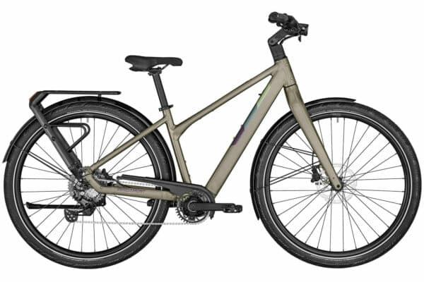 Bergamont E-Vitess Sport Lady shiny taupe brown 2023 28"; 360 Wh Trapez