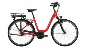 Victoria eTrekking 5.7 raspberry red/grey 2021 28"; 400 Wh Wave