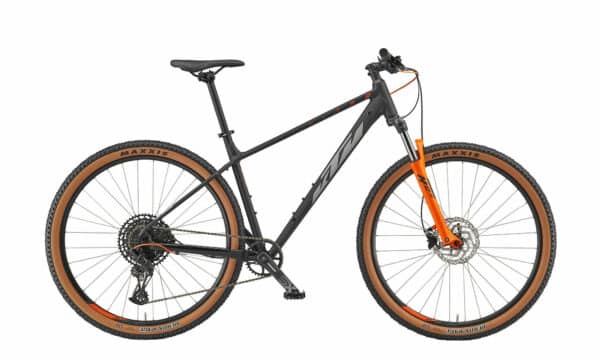 KTM ULTRA FUN 29 black matt (grey+orange) 2023 29"; Diamant
