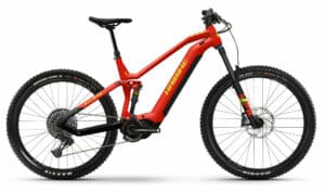 Haibike AllMtn 7 matte red black neon 2024 29";/27