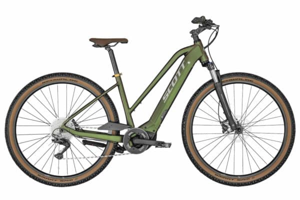 Scott Sub Cross eRIDE 10 Beetle Green 2022 29"; 625 Wh Trapez