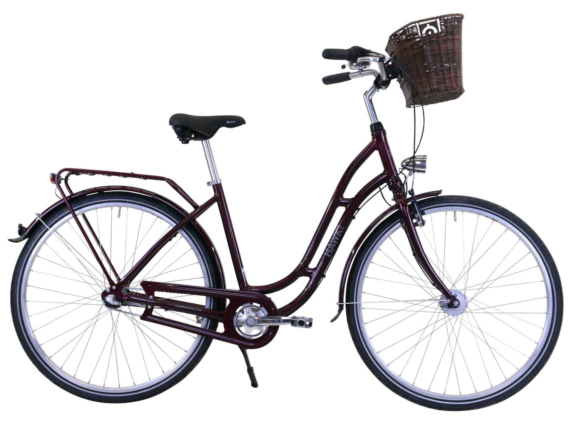 HAWK City Classic Joy Bordeaux 2023 28"; Wave