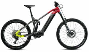 Haibike Nduro 7 matte gloss grey/red/lime/black 2023 29";/27