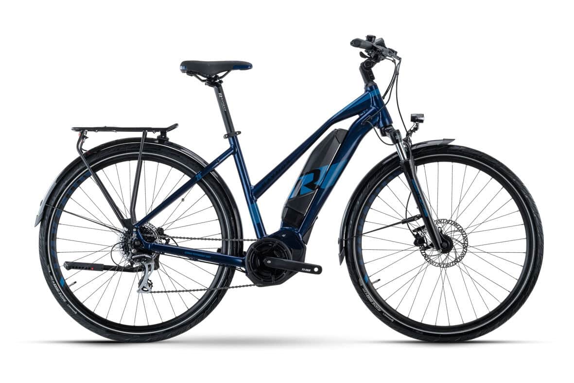 Raymon TourRay E 2.0 blue/blue 2022 28"; 500 Wh Trapez