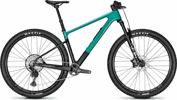 Focus RAVEN 8.8 Bluegreen/Carbon raw 2023 29"; Diamant