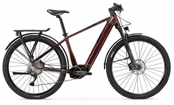 Lee Cougan Moveda Shimano EP6 Garnet Red 2023 29"; 630 Wh Diamant