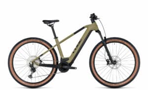 Cube Reaction Hybrid Race 750 olive´n´green 2023 29"; 750 Wh Diamant
