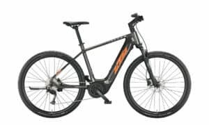 KTM MACINA CROSS P510 machine grey (orange+silver) 2022 28"; 500 Wh Diamant