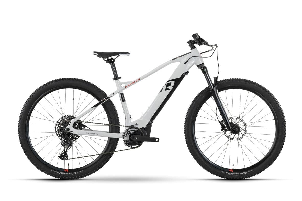 Raymon HardRay E 7.0 SX white/black/bright red 2022 29"; 630 Wh Diamant