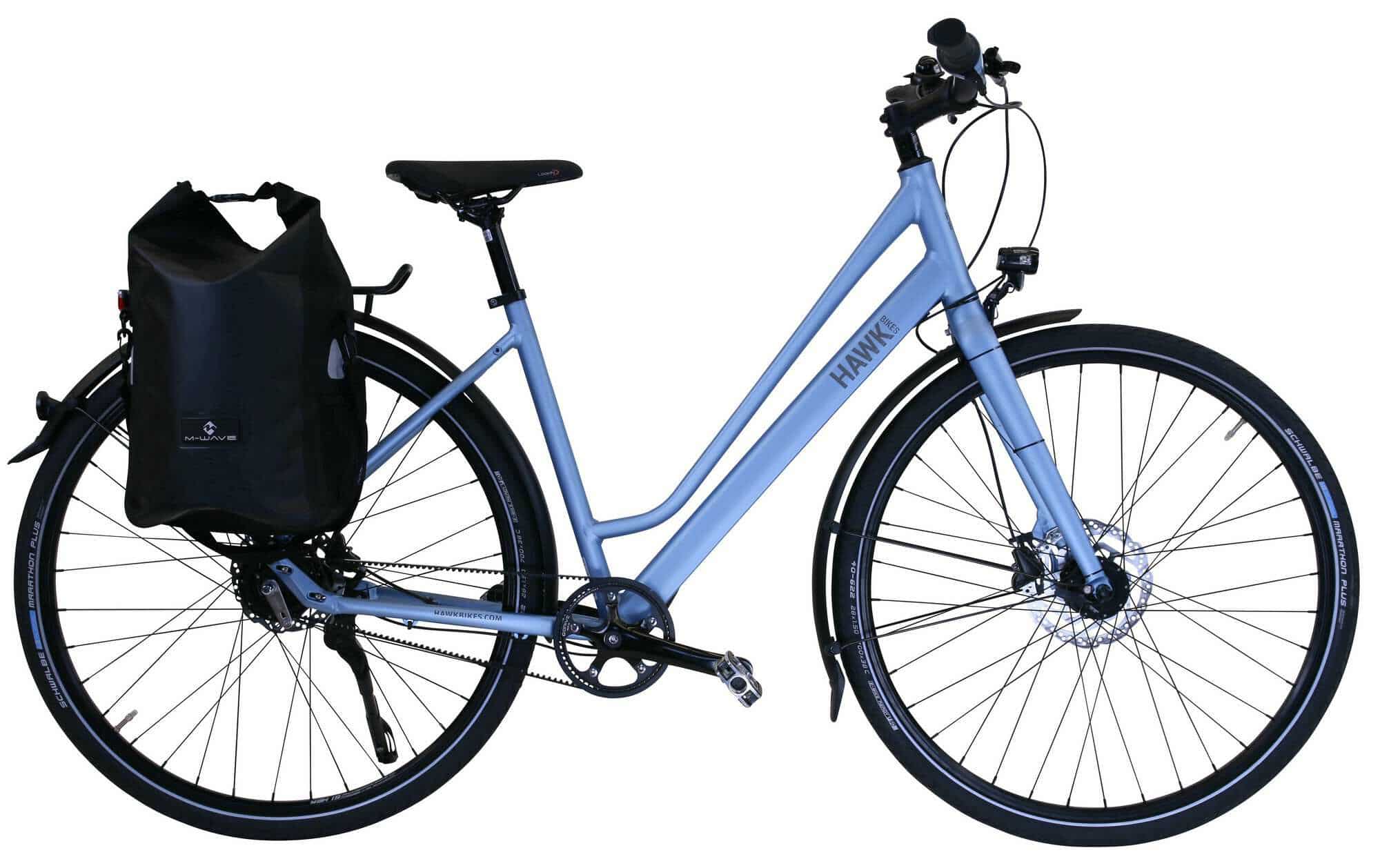 HAWK Trekking Lady Super Deluxe Plus Sky Blue 2023 28"; Trapez