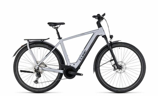 Cube Kathmandu Hybrid SLX 750 polarsilver´n´black 2023 28"; 750 Wh Diamant