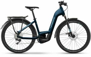 Haibike Trekking 8 gloss royal blue metallic silver 2024 27