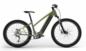 Corratec E-Power X Vert Elite Trapez Grau-Grün/Grün 2023 29";/27