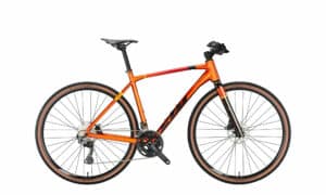 KTM X-STRADA 10 FIT burnt orange (black+red+yellow) 2023 28"; Diamant