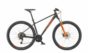 KTM CHICAGO 292 black matt (orange) 2023 29"; Diamant