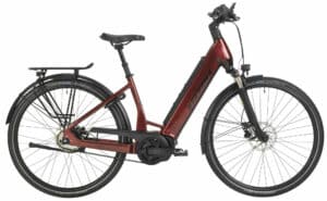 Stevens E-Courier Luxe Forma Burgundy 2023 28"; 500 Wh Wave