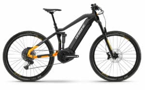 Haibike ALLTRAIL 6 matte-gloss black/mango 2022 29"; 630 Wh Diamant