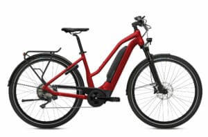 Flyer Upstreet5 7.10 Mercury Red Gloss 2022 28"; 750 Wh Trapez