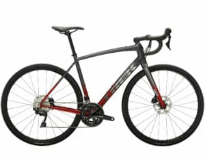 Trek Domane AL 5 Disc Lithium Grey to Crimson Fade 2023 28"; Diamant