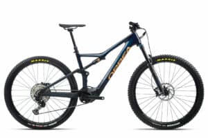 Orbea RISE M20 Coal Blue-Red Gold (Gloss) 2022 29"; 360 Wh Diamant