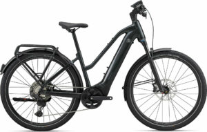 Giant Explore E+ Pro 0 Gunmetal Black 2023 28"; 800 Wh Trapez