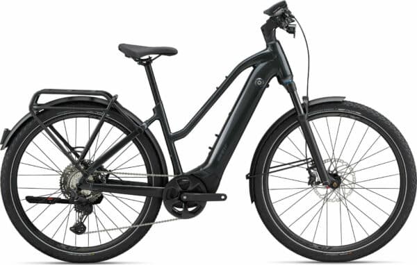 Giant Explore E+ Pro 0 Gunmetal Black 2023 28"; 800 Wh Trapez