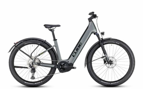 Cube Reaction Hybrid Pro 625 Allroad flashgrey´n´green 2023 29"; 625 Wh Wave