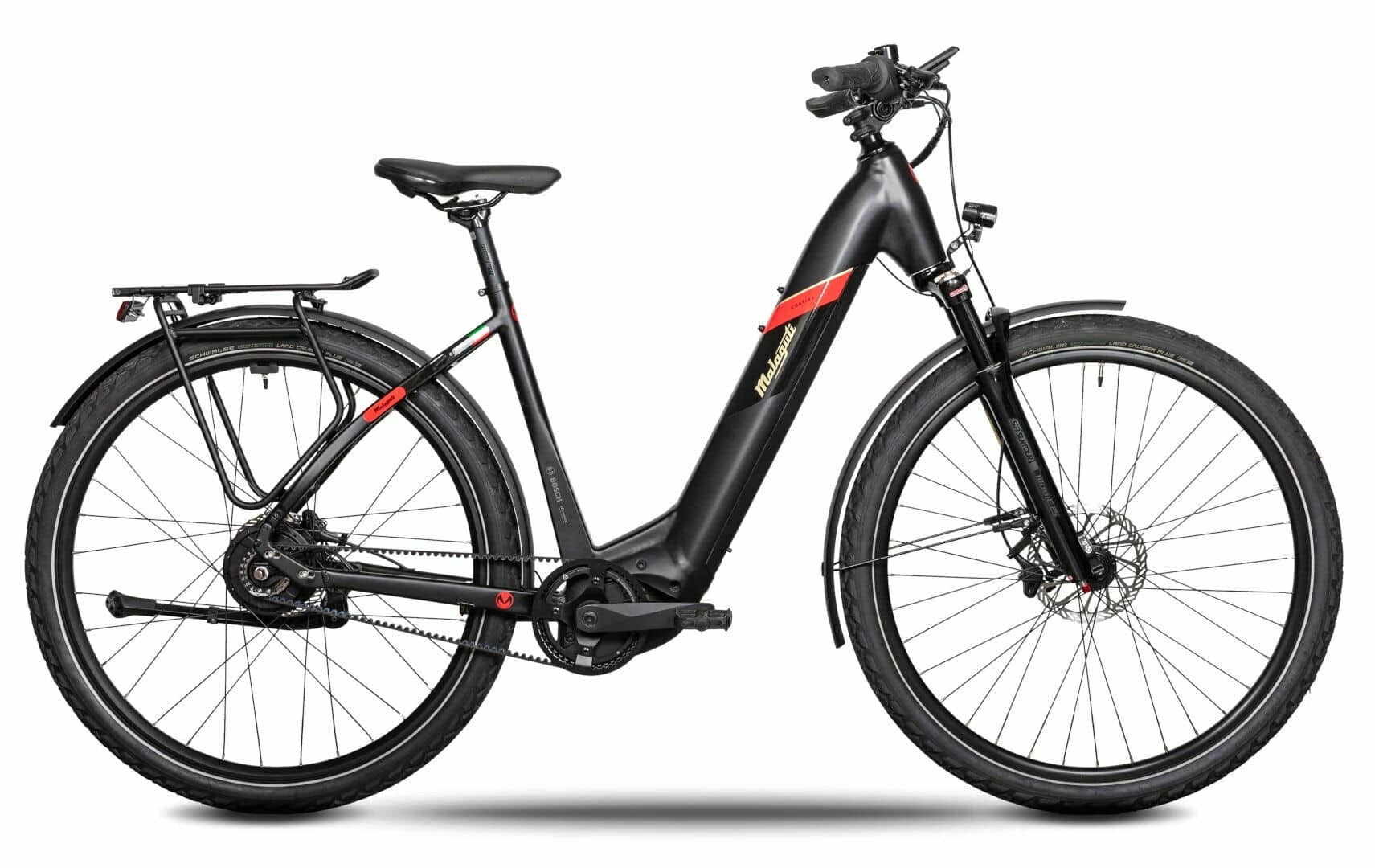 Malaguti Cortina WV 6.0 EN Schwarz/Rot 2023 28"; 750 Wh Wave