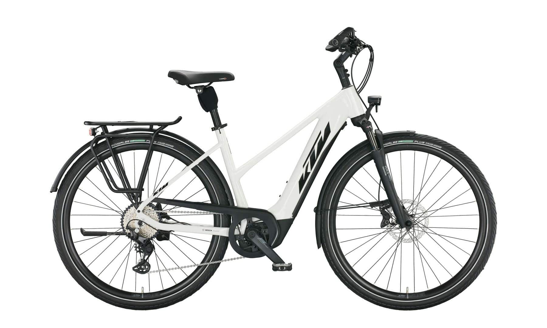 KTM MACINA TOUR CX 610 metallic white 2022 28"; 625 Wh Trapez