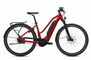Flyer Upstreet5 7.23 Mercury Red Gloss 2022 28"; 750 Wh Trapez