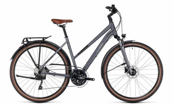 Cube Touring EXC grey´n´metal 2023 28"; Trapez
