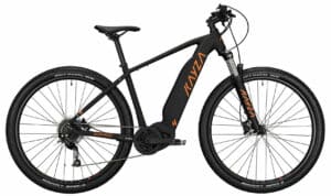 Kayza Sapric 4 BLACK MATT/ORANGE MATT 2021 29"; 500 Wh Diamant