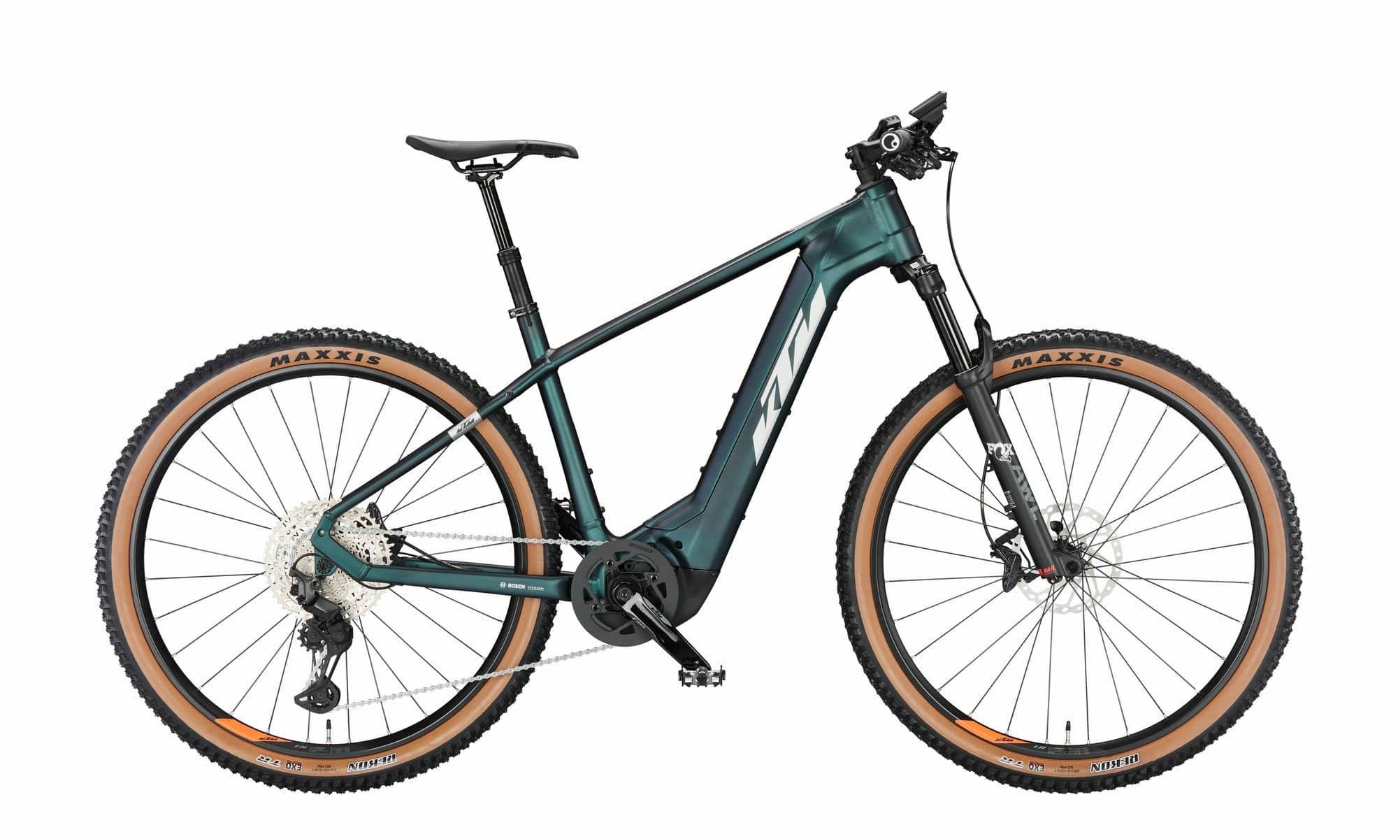 KTM MACINA TEAM 791 green purple flip matt (silver+orange) 2023 29"; 750 Wh Diama...