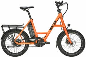 i:SY E5 ZR F Di2 happy orange 2022 20"; 500 Wh Wave