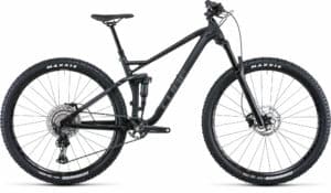 Cube Stereo 120 Race black anodized 2022 29"; Diamant