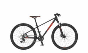 KTM WILD SPEED DISC 26 Met Black ( Fire Orange ) 2021 26"; Diamant